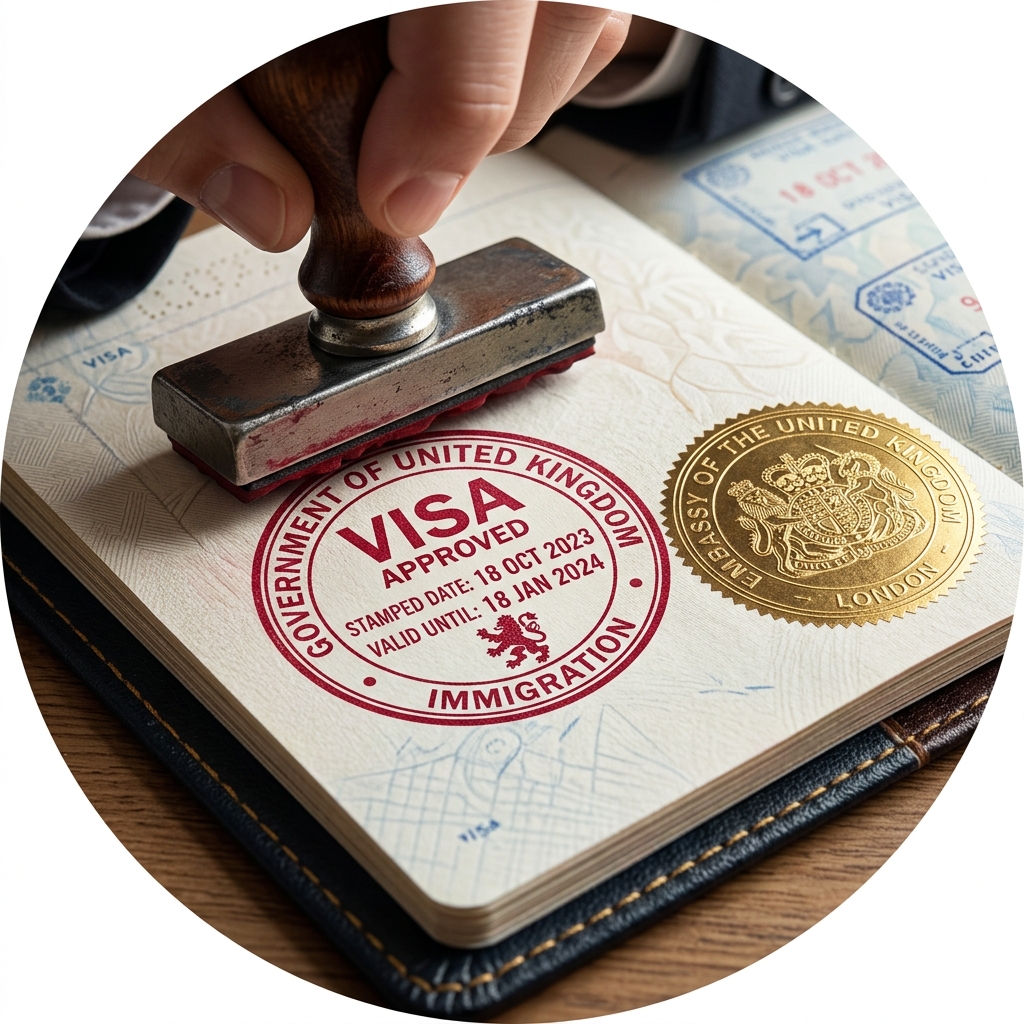VISA STAMPING